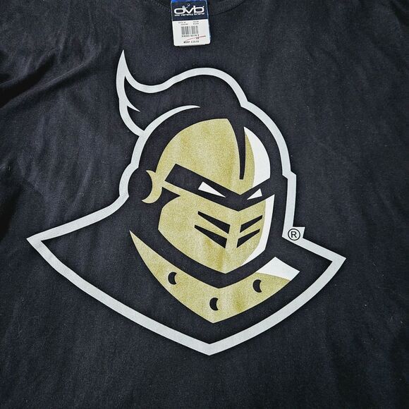 Old Varsity Brand Mens UCF Knights Shirt Black Size 2X 100% Cotton - Picture 11 of 13